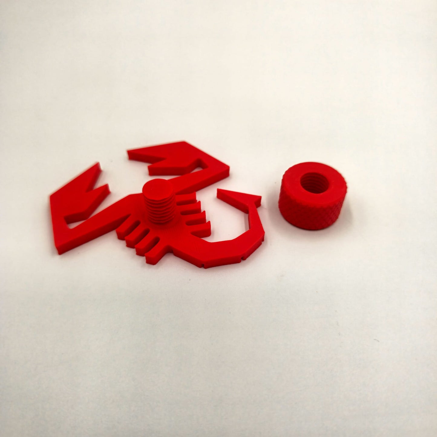 Escorpión 3D para Rejilla Inferior Trasera Abarth – Accesorio Deportivo