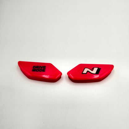 Set exclusivo de botones Hyundai N Rojo – Drive Mode + N Mode